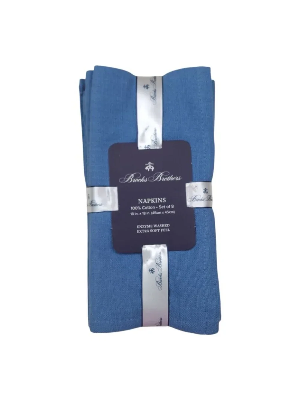 Brooks Brothers Oblong Tablecloth & Napkins Set 60